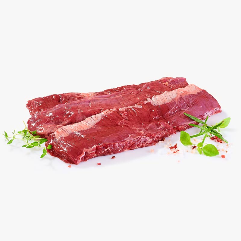 H skirt steak MZ skin